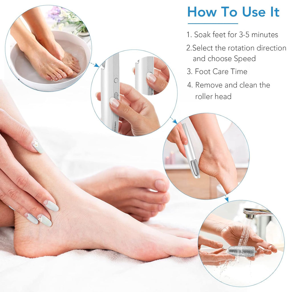 🔥 Buy 1 Get 1 FREE – Electric Foot Callus Remover 👣✨ (UAE Exclusive Offer)