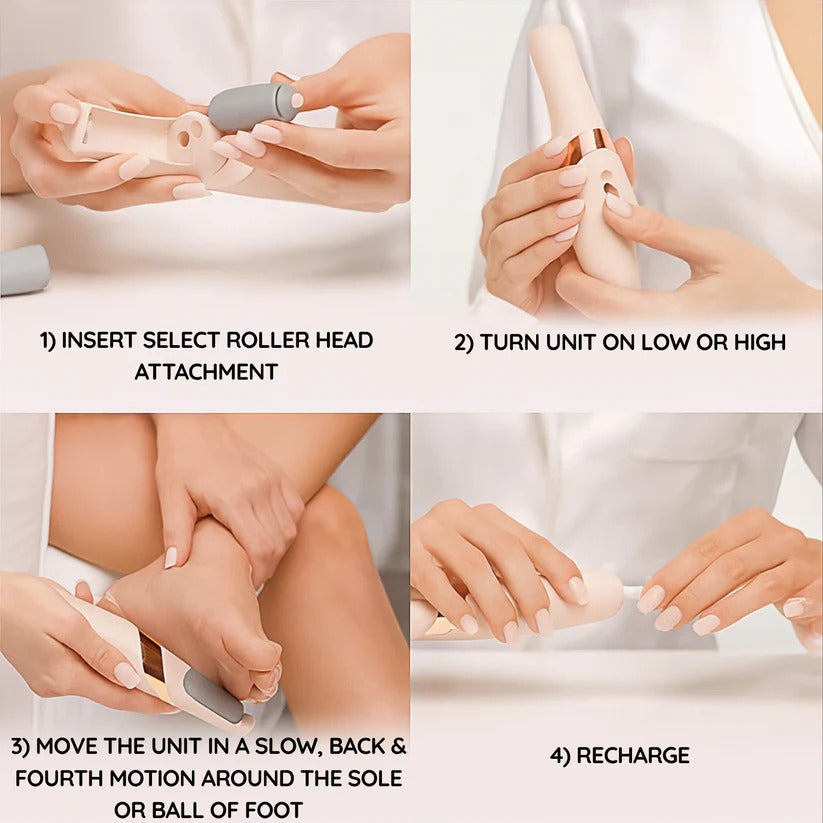 Electric Foot Grinder Pedicure Machine – Remove Dead Skin & Calluses | USB Rechargeable